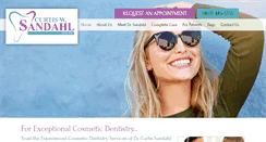 Desktop Screenshot of drsandahl.com
